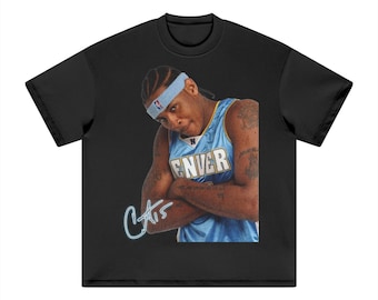 Vintage Carmelo Anthony Earth Tone FOG T-Shirt