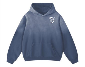 Heavyweight VO Wash Drop Shoulder Oversized Hoodie