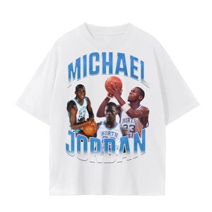 Vintage Michael Jordan UNC T-Shirt image 3