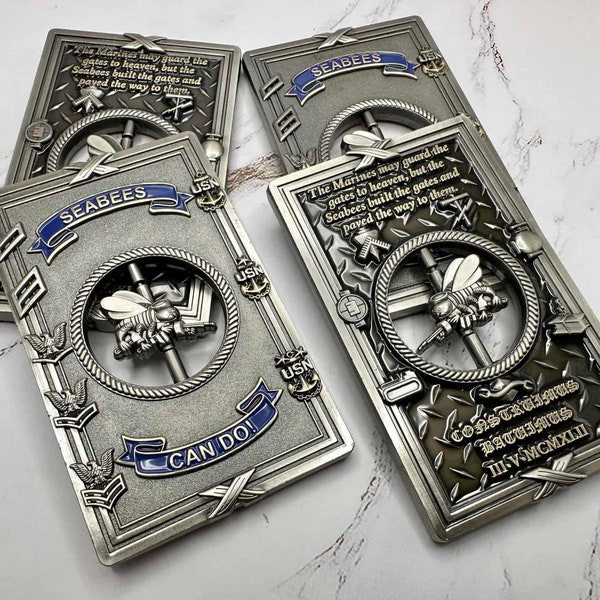Seabee Challenge Coin