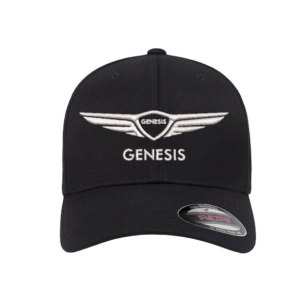 GENESIS Logo Embroidered Flex fit Hat Curved