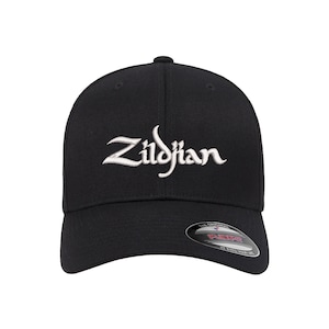 May include: A black baseball cap with a white embroidered Zildjian logo.