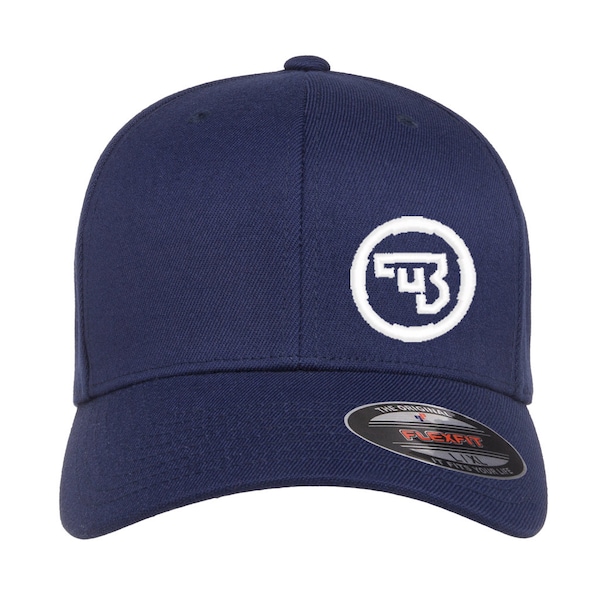 CZ Logo Side Embroidered Flexfit Hat Flat or Curved, Various Colors Available