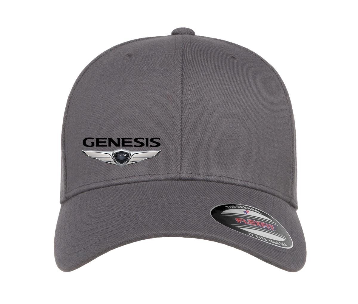 GENESIS Right Side Logo PRINTED Flexfit Fitted Hat - Etsy