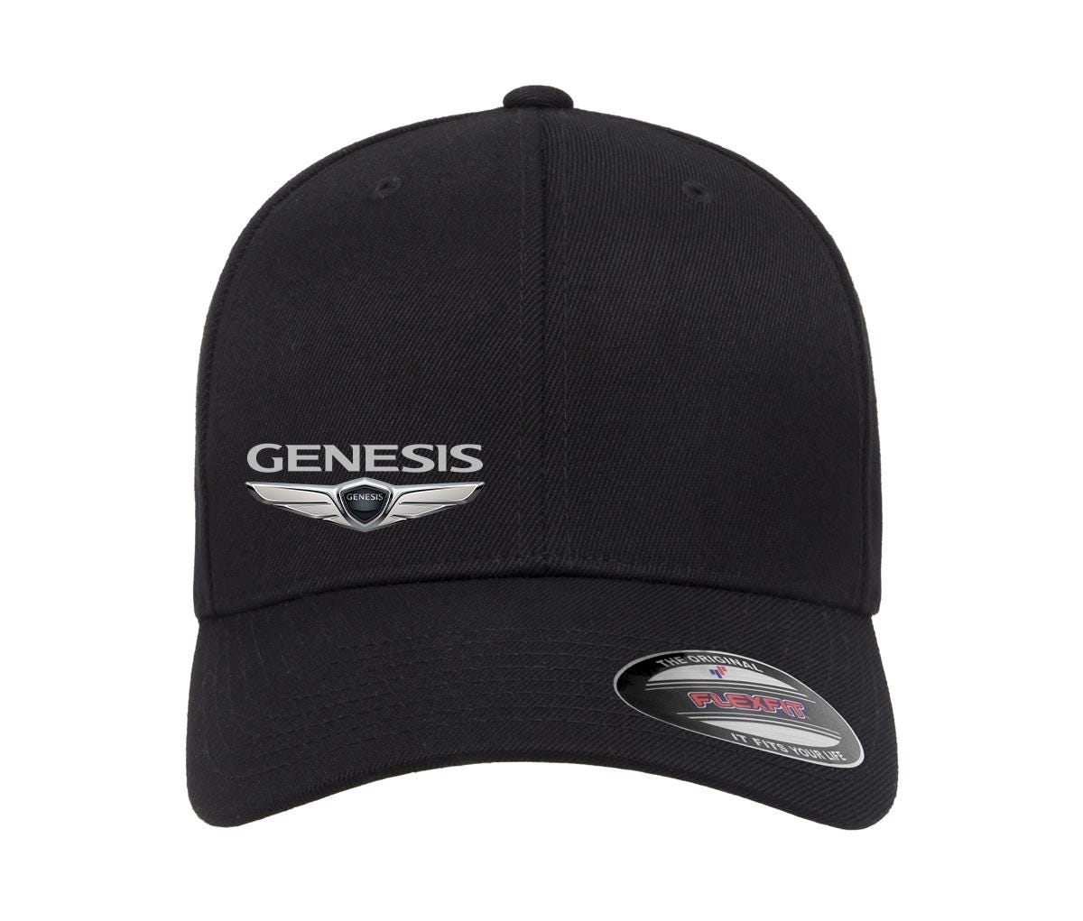 GENESIS Right Side Logo PRINTED Flexfit Fitted Hat - Etsy