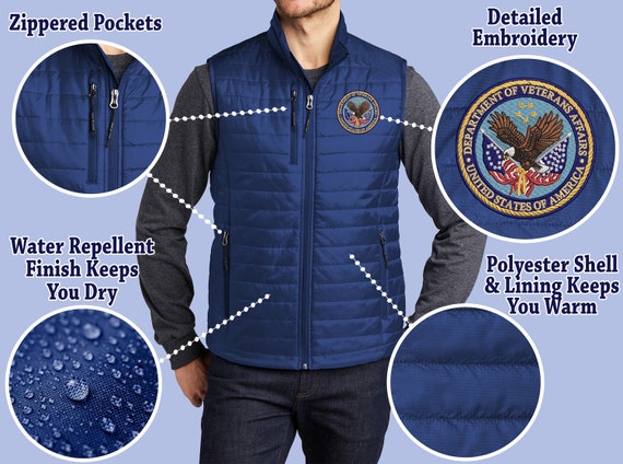 thumbnail image 2 of Department Of Veterans Affairs Collectible Patch Set – Hat, Vest, Jacket Size – 2 Pieces (2023) 2 of 6