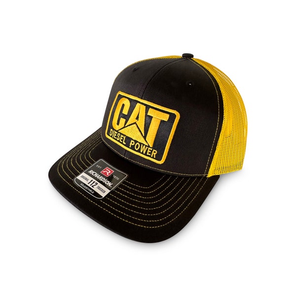 High Profile Cat Diesel Power Hats Etsy