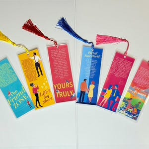 Abby Jimenez Romance Collection – Set of 7 Quote Bookmarks