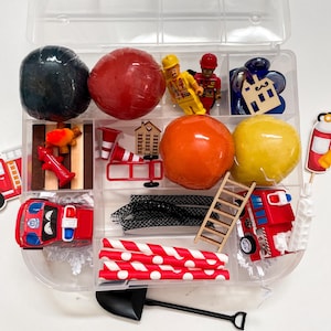 Firefighter Play Dough Kit