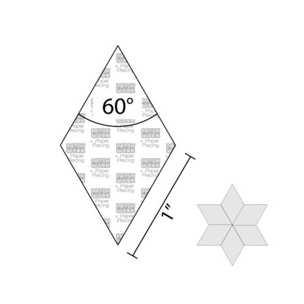 1inch Diamond Template - Etsy UK