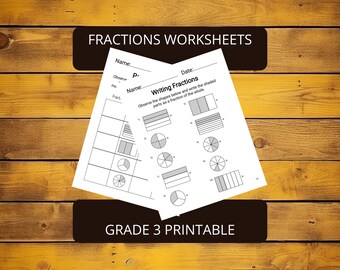 Fraction Worksheets Grade 3