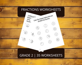 Fraction Worksheets Grade 2