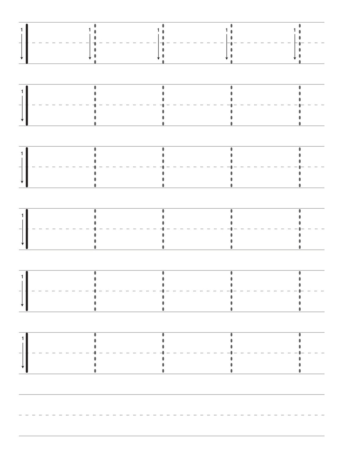 Trace Numbers 1 10 Kindergarten Handwriting Practice Etsy Trace Numbers 1 10 Kindergarten Handwriting Practice Etsy