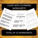 Counting Using Ten Frames for Preschool Numbers to 20 | Math Worksheets ...