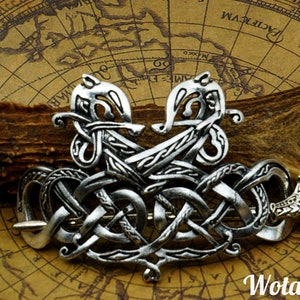 Viking Hair Pin, Celtic Hair Pin, Nordic Hairpin, Norse Hair, For Women, Hair Accessories, Viking Jewelry, Viking Dragons, Dragon Head, Gift