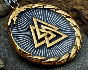 Viking Necklace, Pagan Amulet, Heathen Talisman, Germanic, Scandinavian Pendant, Norse, Asatru, Mythology Amulet