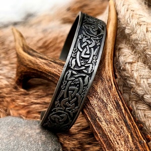 Viking Bracelet - Armband - Wristlet - Pagan - Heathen - Norse - Nordic - Circlet - Celtic - Gift for.