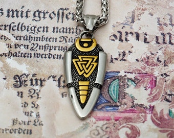Odin&#39;s Spear Necklace - Spear Head Pendant - Gungnir Amulet- The spear of Odin - Norse Mythology/Valknut/Nordic Paganism/Viking Jewelry/Gods