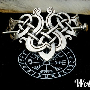 Celtic Hair Pin, Viking Hair Pin, Nordic Hairpin, Norse Hair, For Women, Mythology, Hair Accessories, Viking Jewelry, Traditional Women