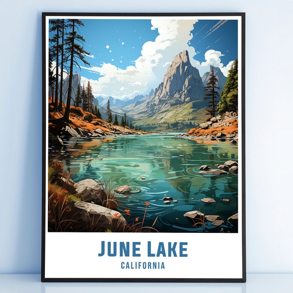 June Lake Art Etsy