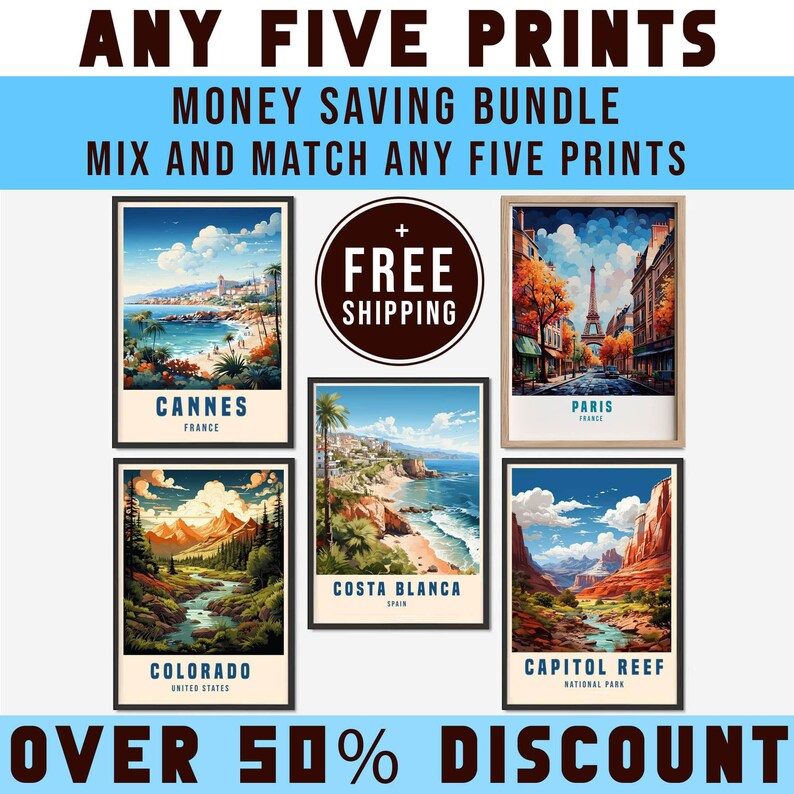 Great Basin Travel Posters Wall Art Print Framed Gifts Bedroom National