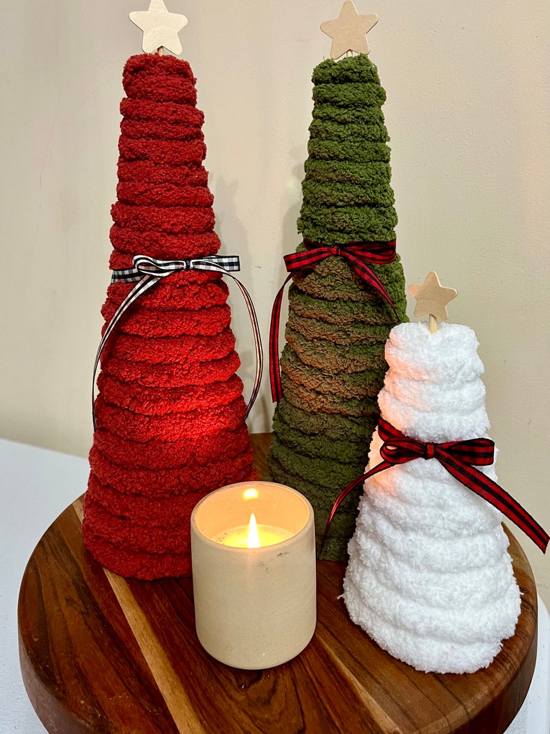 Decorative Christmas Trees, Handmade, Christmas Decor, Christmas Home