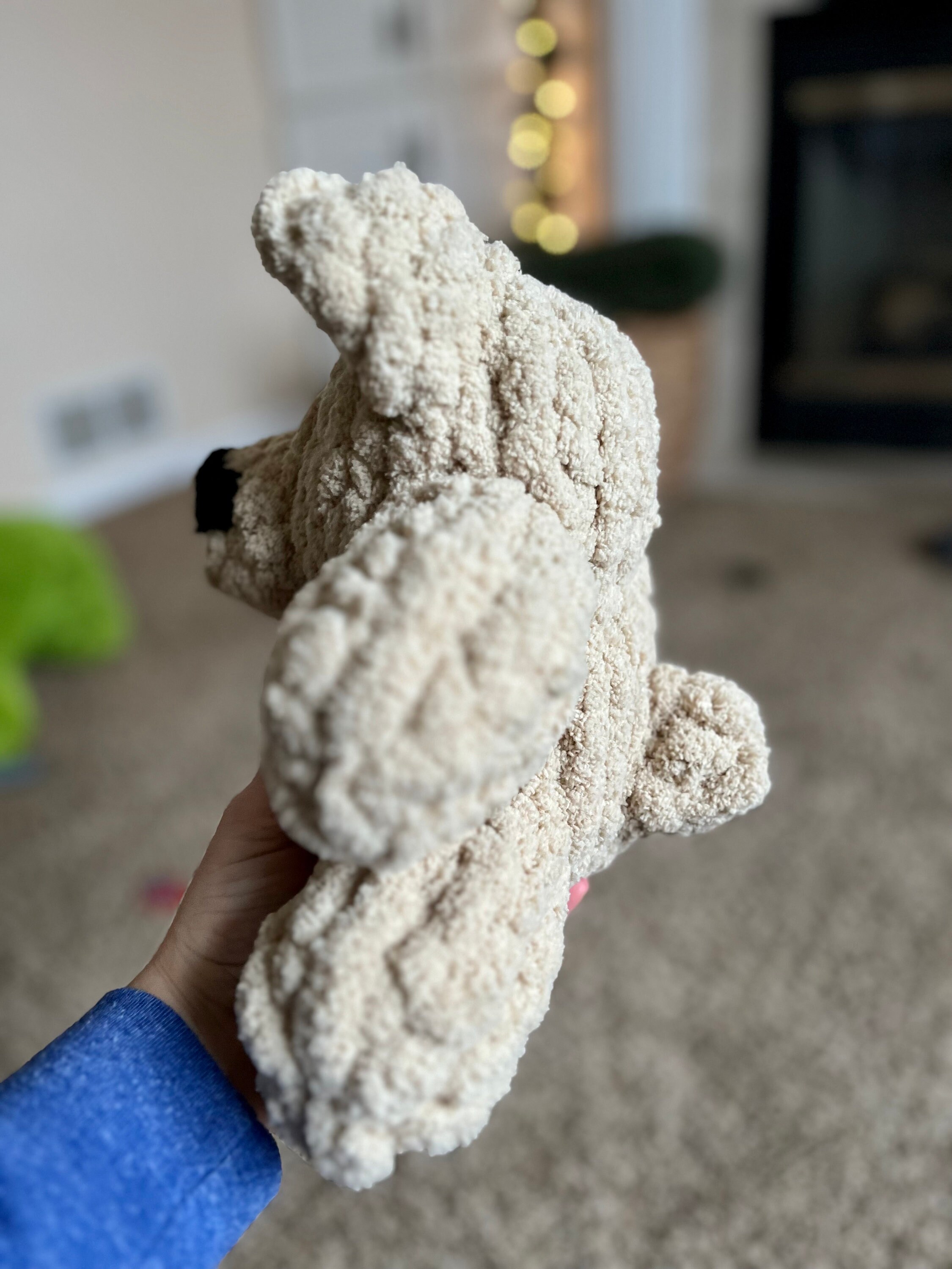 Hand Knit Teddy Bear, Handmade Plushie, Knitted Bear Hand Knit Teddy Bear, Handmade Plushie, Knitted Bear