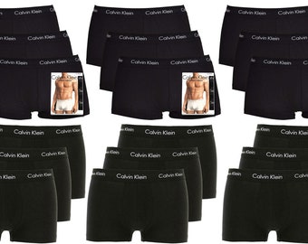 Calvin Klein Boxers Mens CK Boxers 3 pcs Multi pack Shorts Trunk Boxers Briefs  for men New With Tags Men's Clothing Size S M L XL