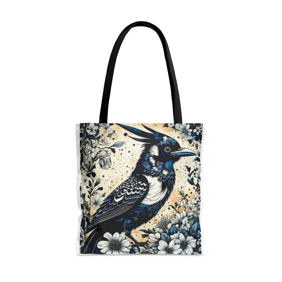 Introducing Our "bluebird Serenity Tote Bag. - Etsy