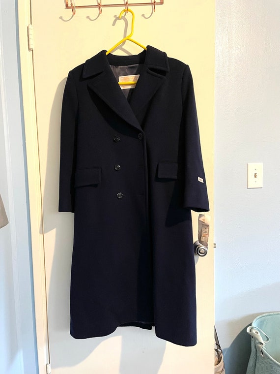 Navy Blue Pendleton Women’s Wool Coat with Tags - image 1