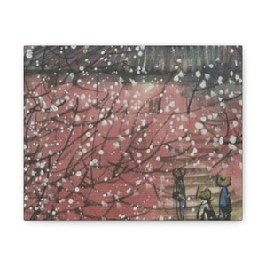 Chinese poppy painting replica Canvas Gallery Wraps