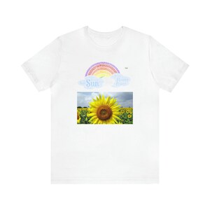 Sunflower Power Unisex Jersey Short Sleeve Tee