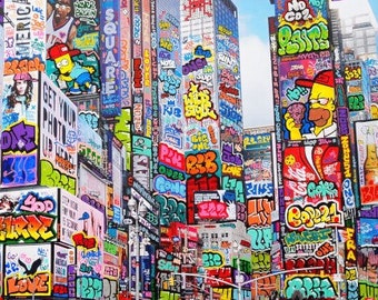 New York Simpsons / Limited edition signed and numbered by BLACH®