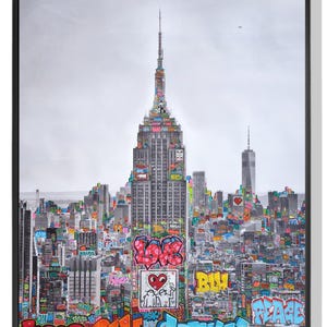 New York Love Keith Haring and others / Limited edition, numbered and signed by Blach® image 3