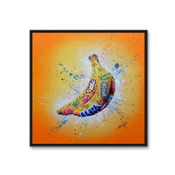Banana Graffiti / Limited edition signed and numbered by Blach®