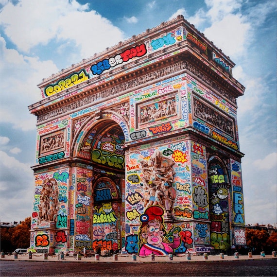 Arc de Triomphe de la Libertaayy / Limited edition signed and numbered by BLACH®