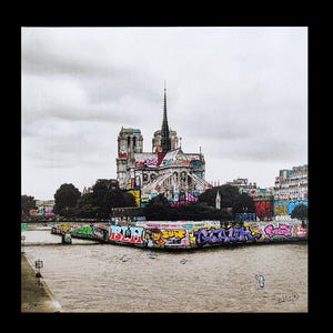 Notre Dame de Paris Tribute / Limited edition hand signed by Blach®