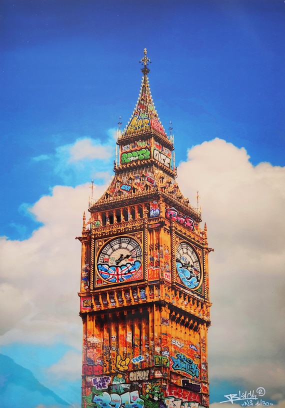 Big Ben / Limited edition signed and numbered by the artist