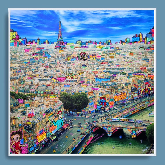 Paris Comic Strip and Sunglasses / XL Edition by Blach®