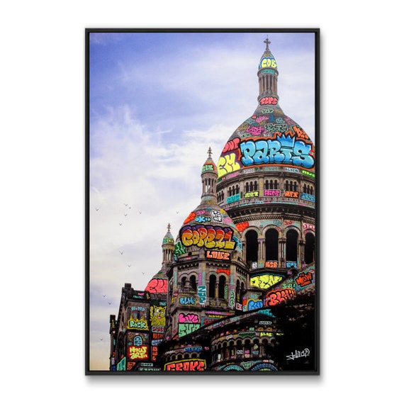 MontMartre FluoGraff. POSTER , Toile XXL, STICKER  !