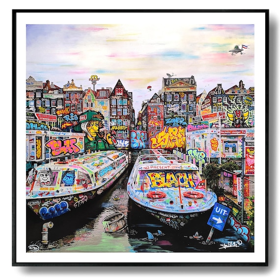 Souvenir from Amsterdam/ Limited edition, numbered and signed by Blach®