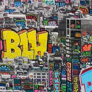 New York Love Keith Haring and others / Limited edition, numbered and signed by Blach® image 5