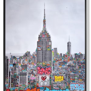 New York Love Keith Haring and others / Limited edition, numbered and signed by Blach® image 1