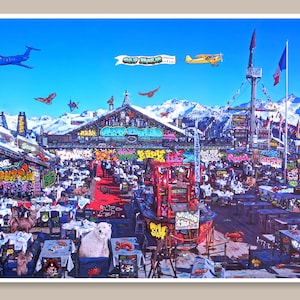 Courchevel XXL (op maat mogelijk)/ Originele kunst van Blach®