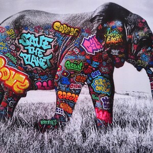 Elephant / Limited edition signed and numbered by Blach®