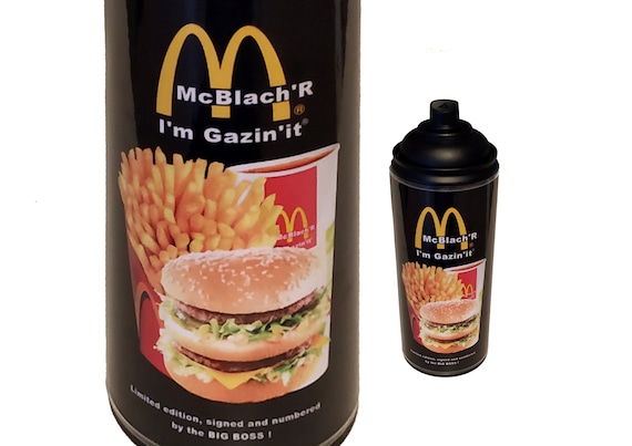 Big mac in Spray / Art by Blach®