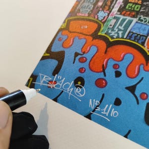 New York Love Keith Haring and others / Limited edition, numbered and signed by Blach® image 4