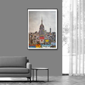 New York Love Keith Haring and others / Limited edition, numbered and signed by Blach® image 2