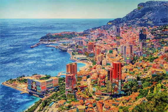 Oh Monaco! / Limited edition signed and numbered by BLACH®