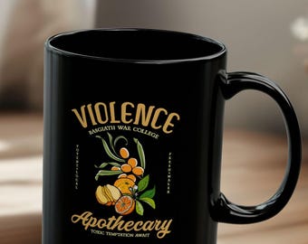 Fourth Wing Merch, Iron Flame, Basgiath, Bookish Gift, Coffee Mug for Booklover, Tea, Microwave Safe Mug, Ceramic Mug 11oz